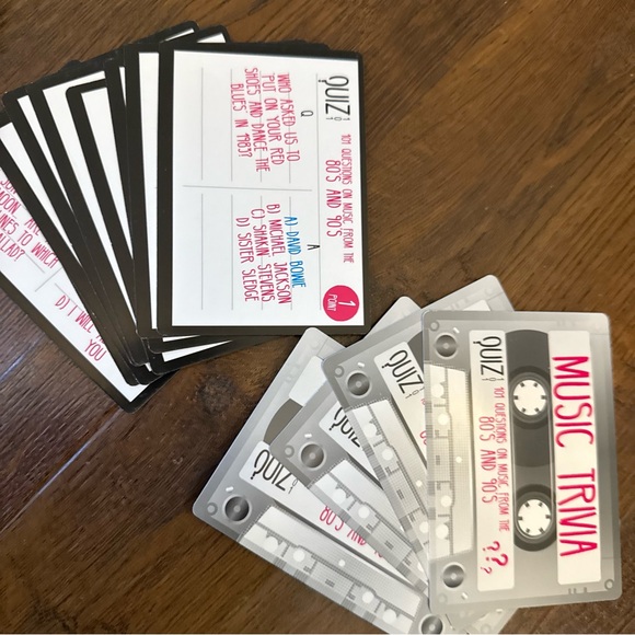 Music Trivia Card Game - Picture 3 of 5